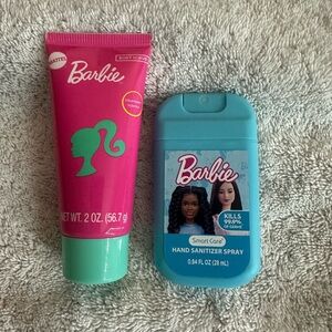 Barbie Pink & Teal Kids Bath and Hand Care Duo